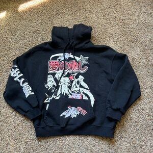 Anime Girl Hoodie Size Small